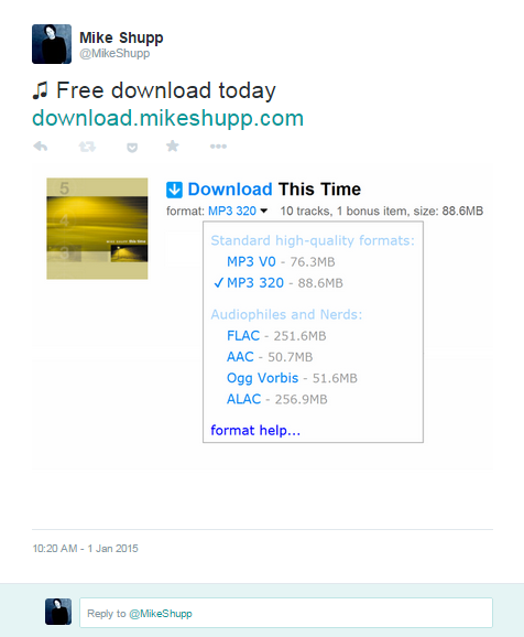 Free Download Today | Mike Shupp