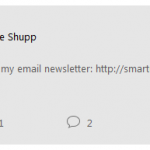 Mike Shupp Email Newsletter