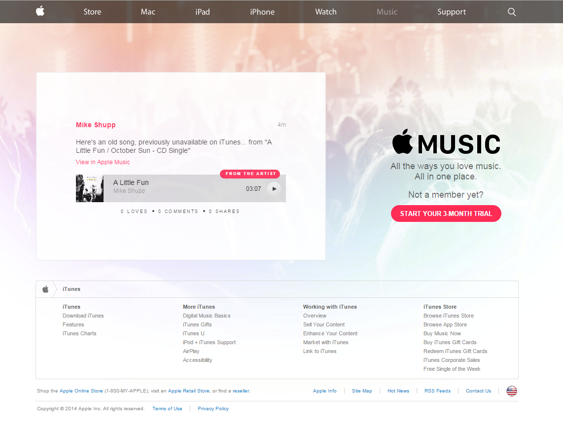 Getting Started with Apple Music Connect