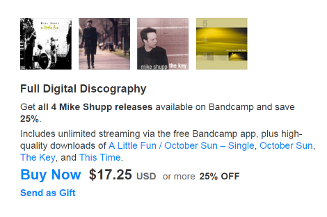 Mike Shupp | Full Digital Discography