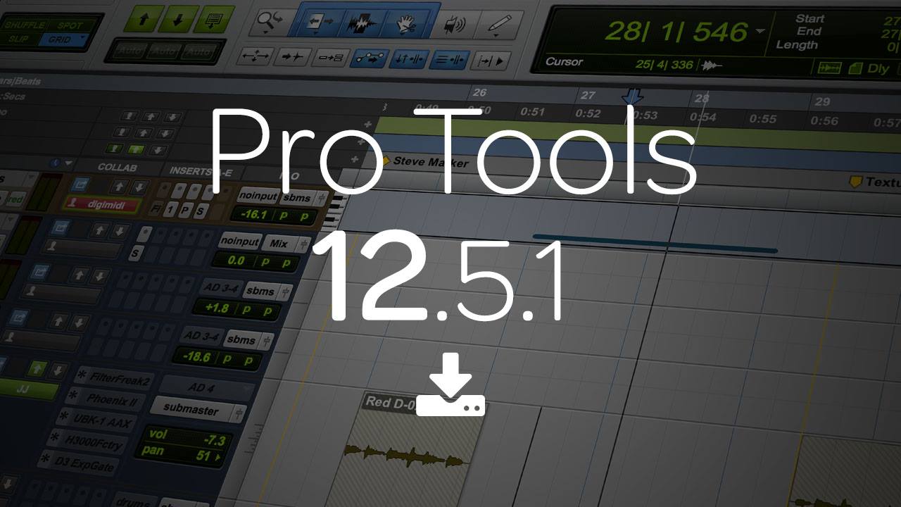Avid Pro Tools® 12.5.1 Now Available