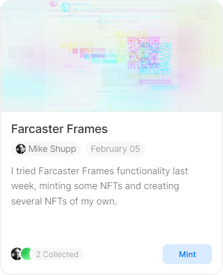Farcaster Frames