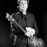 Paul McCartney performing in 2010